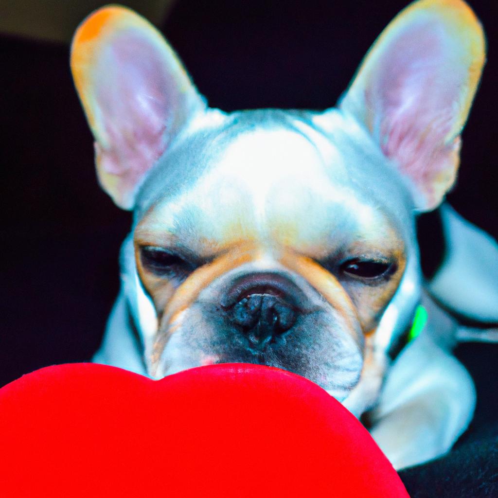 Dog with love